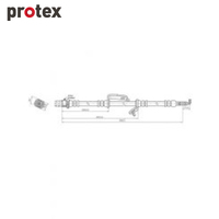 Protex Brake Hose H3742