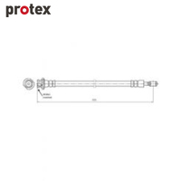 Protex Brake Hose H3806