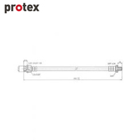 Protex Brake Hose H598