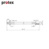 Protex Brake Hose H664