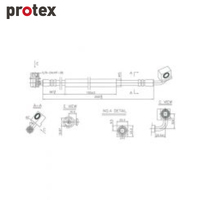 Protex Brake Hose H85109