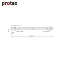 Protex Brake Hose H863