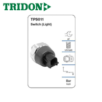TRIDON OIL PRESSURE SWITCH (LIGHT) TPS011