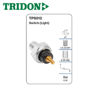 TRIDON OIL PRESSURE SWITCH (LIGHT) TPS012