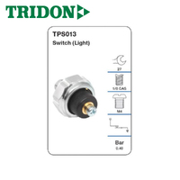 TRIDON OIL PRESSURE SWITCH (LIGHT) TPS013