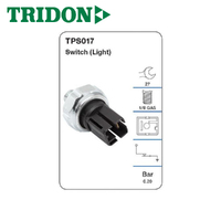 TRIDON OIL PRESSURE SWITCH (LIGHT) TPS017