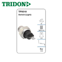 TRIDON OIL PRESSURE SWITCH (LIGHT) TPS018