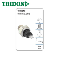 TRIDON OIL PRESSURE SWITCH (LIGHT) TPS019