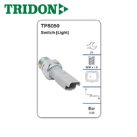 TRIDON OIL PRESSURE SWITCH (LIGHT) TPS050