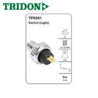 TRIDON OIL PRESSURE SWITCH (LIGHT) TPS061