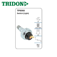 TRIDON OIL PRESSURE SWITCH (LIGHT) TPS068