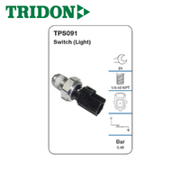 TRIDON OIL PRESSURE SWITCH (LIGHT) TPS091