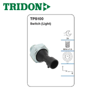 TRIDON OIL PRESSURE SWITCH (LIGHT) TPS100