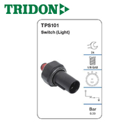 TRIDON OIL PRESSURE SWITCH (LIGHT) TPS101