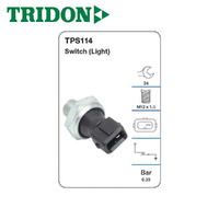 TRIDON OIL PRESSURE SWITCH (LIGHT) TPS114