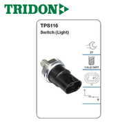 TRIDON OIL PRESSURE SWITCH (LIGHT) TPS116