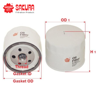 SAKURA OIL FILTER C-6517