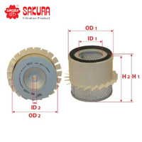 SAKURA AIR FILTER FAS-1033