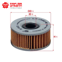 SAKURA OIL FILTER O-9101