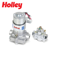 Holley 110 GPH Blue Electric Fuel Pump With Regulator 712-802-1