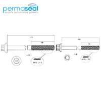 Ford Courier PD PE PG PH Mazda B2500 E2500 T2500 Head Bolt Set WL 2.5L Diesel