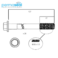 Head Bolt Set  FOR Nissan Patrol Y60 Y61 Ford Maverick TB42 TB42E TB42S TB45