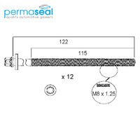 Head Bolt Set FOR HOLDEN Z14XEP HBS130
