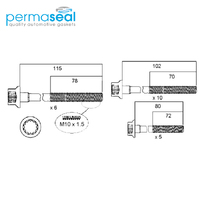 Head Bolt Set FOR SSANGYONG OM662 662LA HBS138