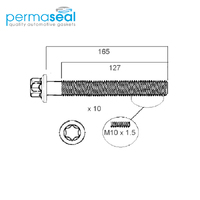 Head Bolt Set FOR MERCEDEDES M271 SERIES DOHC HBS197