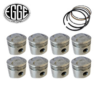 Piston & Ring Set +060" FOR Chrysler Dodge 273 LA Small Block V8 1964-1969