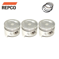 Piston & Ring Set 020" FOR Suzuki Alto Hatch 1980-1989 3 Cylinder 796cc F8B