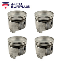 Piston Set +020" FOR Mazda 1500 SU 1967-1973 1.5L UB 4 Cylinder SOHC 8V