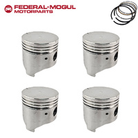 Piston & Ring Set 030" FOR Toyota Corona 1968-1973 1.6L 6R 1.7L 7R 1.9L 8R