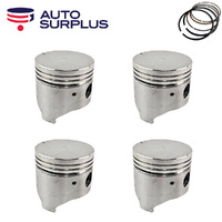 Piston & Ring Set STD FOR Toyota Corona 1968-1973 1.6L 6R 1.7L 7R 1.9L 8R