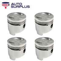 Piston Set 040" FOR Mitsubishi Lancer LB Colt RB RC RD RE 77-90 1.4L 4G33 Belt