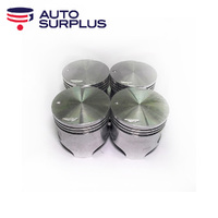 Piston Set +040 FOR Suzuki Alto Hatch Mighty Boy Jimny Carry F5AT 543 F8A 797