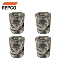 Piston Set 030" FOR Perkins 4.236 3.9L 4 Cylinder Diesel 1960 on