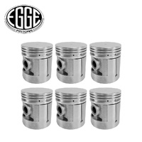 Piston Set +020" FOR Chevrolet 181 194 207 6 Cylinder 1929-1936 3 5/16” Bore