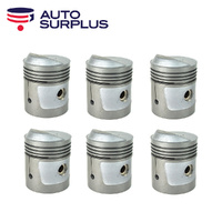 Piston Set 030" FOR GMC Truck 6 cylinder 4.4L 270 OHV 1941-1963