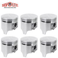 Piston Set 030" FOR Ford Falcon XK XL XM XP XR Mustang 170 6 Cylinder 1960-1968