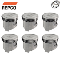 Piston & Ring Set 030" FOR Nissan 280C 280ZX Patrol 6 Cyl 2.8 L28E L28S 78-87