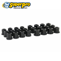 SuperPro Leaf Spring Bush Kit - Front + Rear, Heavy Duty FOR Landcruiser 70/73/75 Series KIT018HK