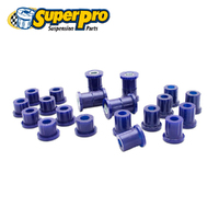 SuperPro Leaf Spring Bush Kit - Front + Rear FOR Scat 76-85 KIT110K