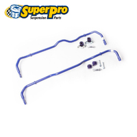 SuperPro Sway Bar Kit 24mm Front Adj + 24mm Rear Adj FOR A3/Q3/Golf Mk5, Mk6 AWD RC0006-KIT