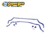 SuperPro Sway Bar Kit 27mm Front Adj + 27mm Rear Adj FOR EVO X RC0007-KIT