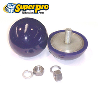 SuperPro Bump Stop Bush Kit 70 Duro Short Bolt 25mm High - Front SPF3136-70K