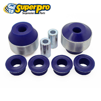 SuperPro Control Arm Lower-Front + Rear Bush Kit-Single Offset - Front FOR Maxima J31/Murano Z50 SPF3411K