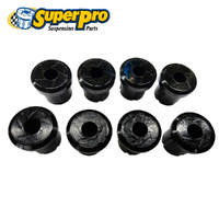 SuperPro Leaf Spring Shackle Bush Kit Rear-H/Duty - Rear FOR Landcruiser 76/78/79 Series SPF3596HK