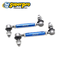 SuperPro Sway Bar Link Kit - Heavy Duty Adj - Rear FOR Laser/Commodore/Camry TRC10105