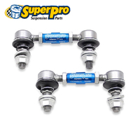 SuperPro 12mm Adj Sway Bar Link Kit - Rear FOR Nissan/Land Rover TRC1245